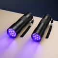 UV Blacklight Flashlight – Portable LED UV Torch for Pet Stains, Leak Detection & Fluorescent Inspection