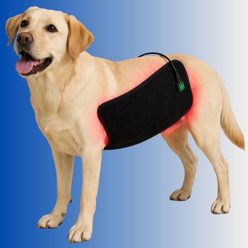 Far Infrared Red Light Therapy Pad for Dogs – Pet Rehabilitation & Bone Healing Wrap (Battery-Free, 105℃ Heat Resistant)