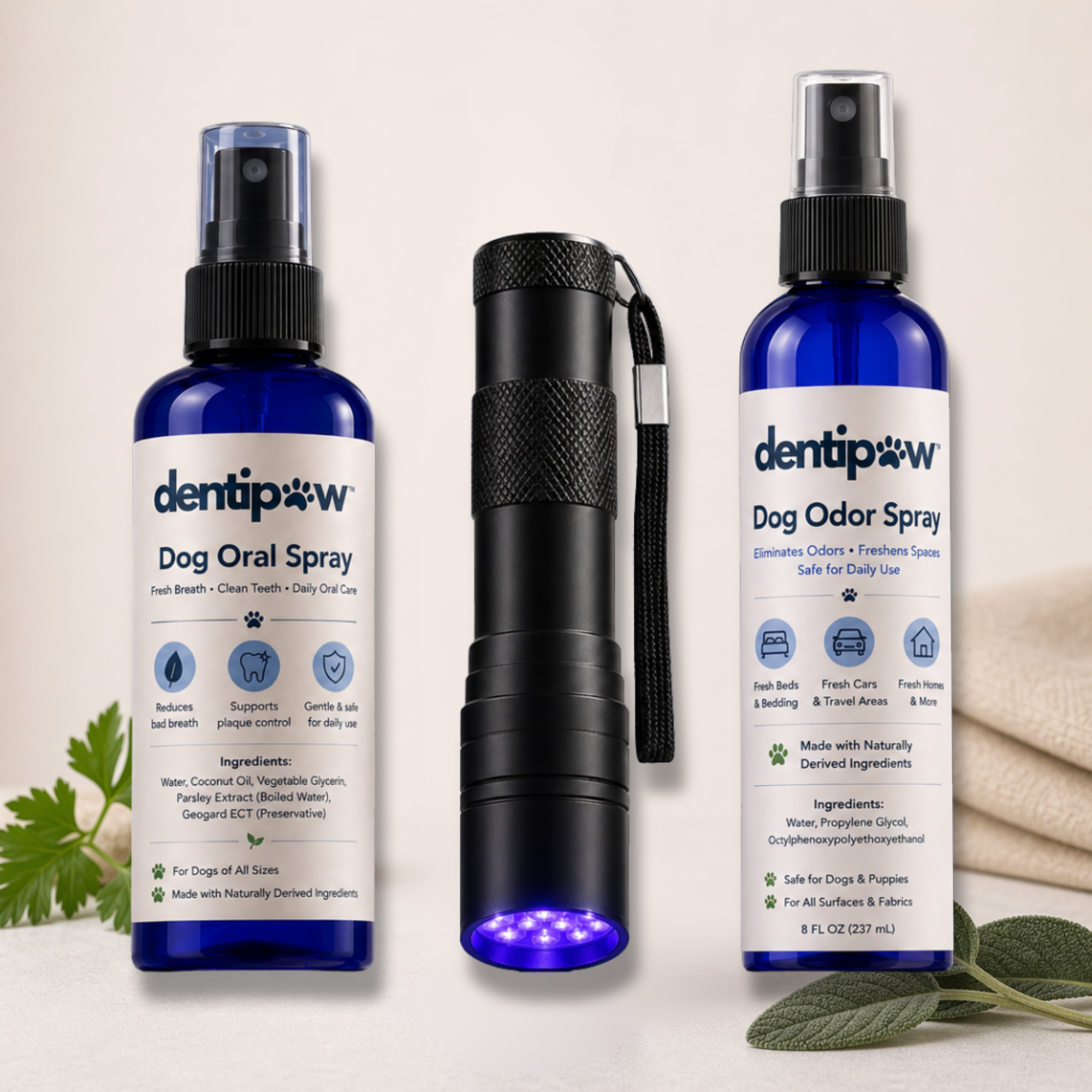Stop Bad Breath & Hidden Pet Odors – 3-Step Dog Freshness System